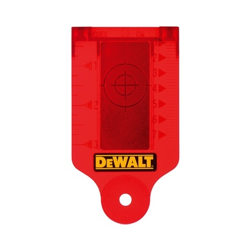 LASER TARGET CARD - RED